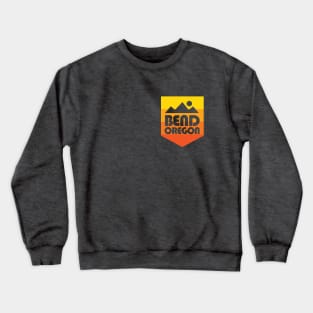 Bend Oregon Pocket Pacific Northwest Crewneck Sweatshirt